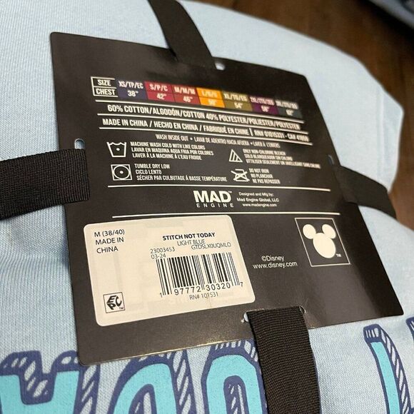 Disney Lilo & Stitch Men’s Medium Hoodie - Picture 4 of 5